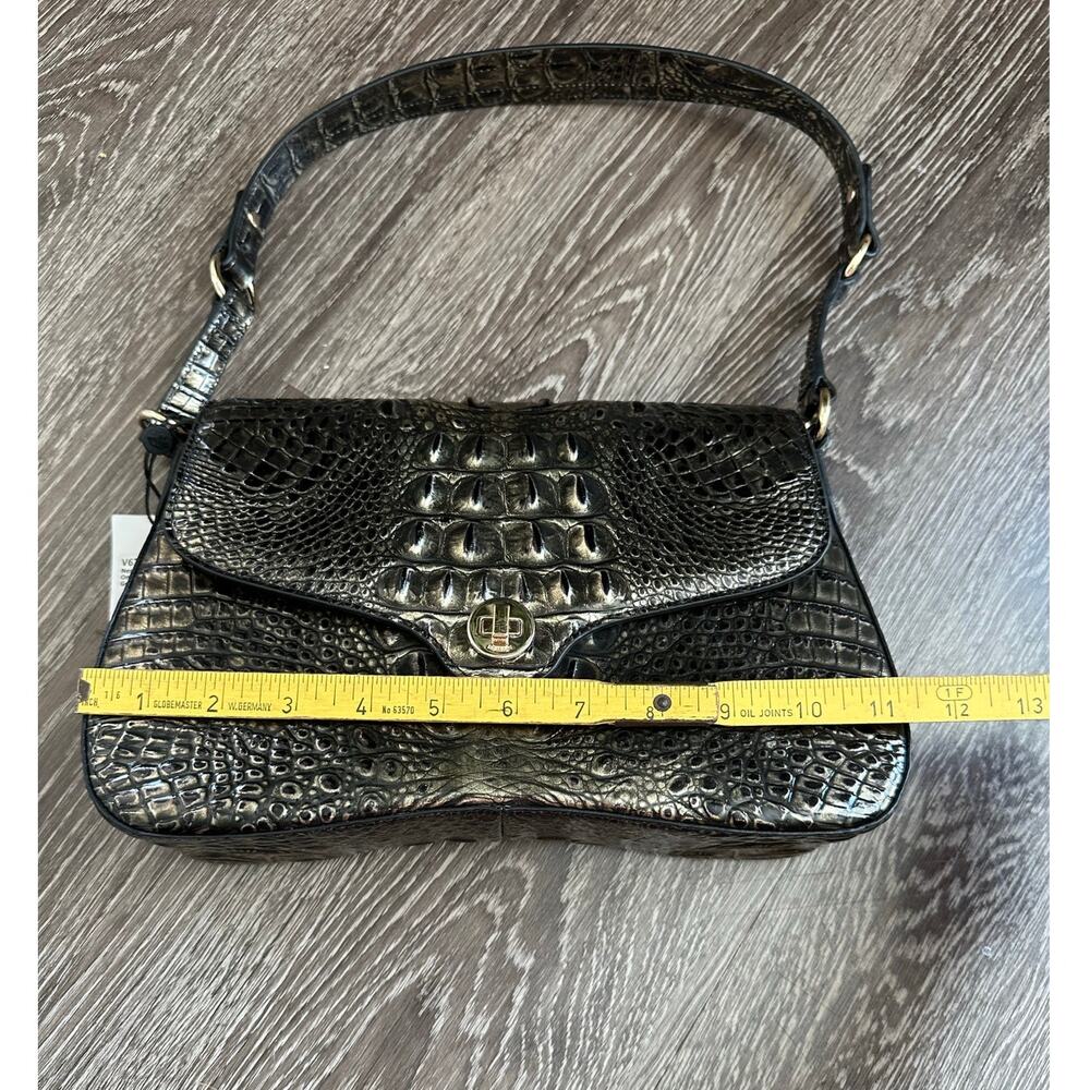 Brahmin Nerida Onyx Melbourne Genuine Leather Shoulder Bag - Picture 4 of 11